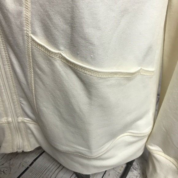 Cee Bee Cheryl Burke Cozy Cream Zip Up Hoodie Size Small Preloved - Picture 4 of 12